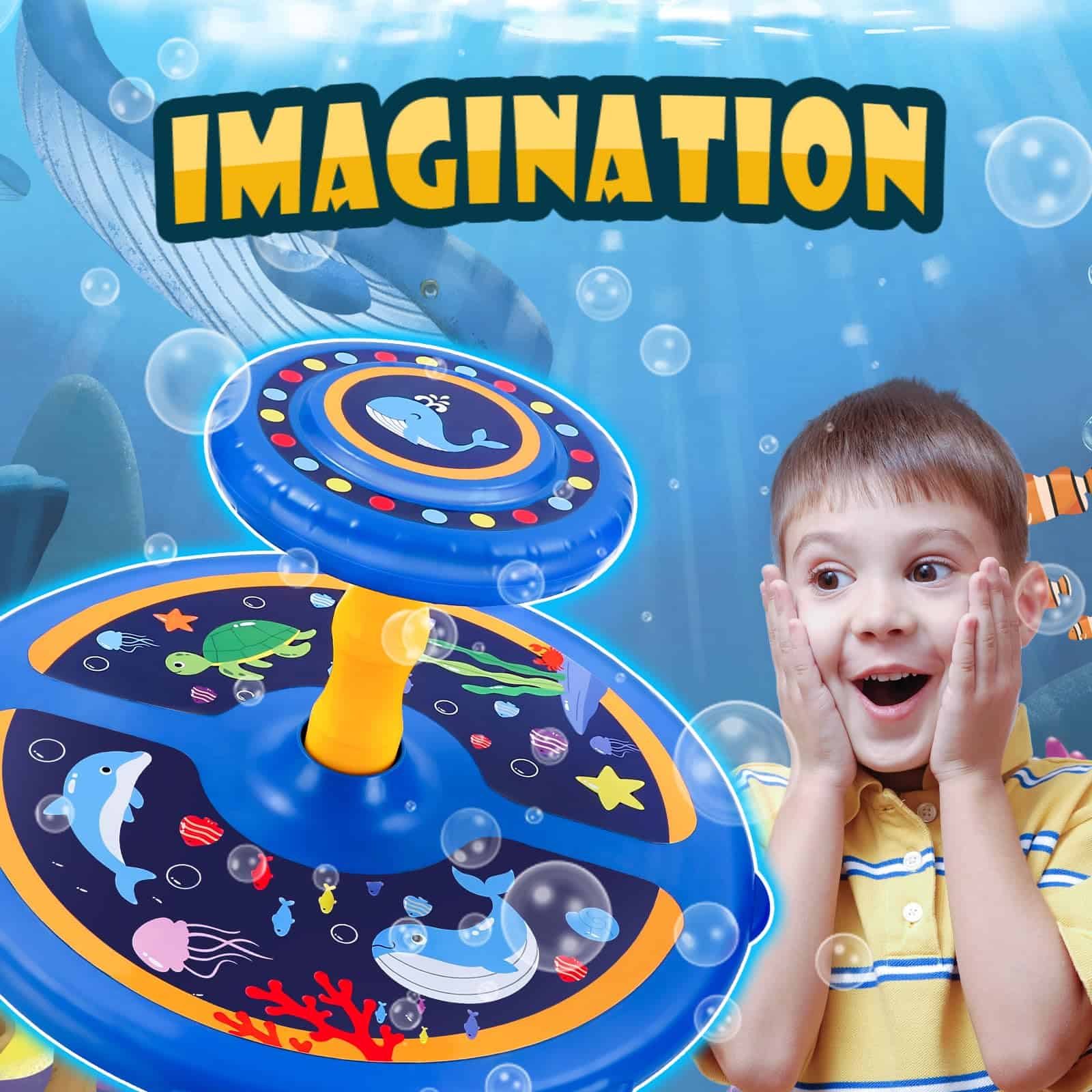 Ocean Twister 360� Sit Twist Spin Clásico Juguete Giratorio - Imagen 5