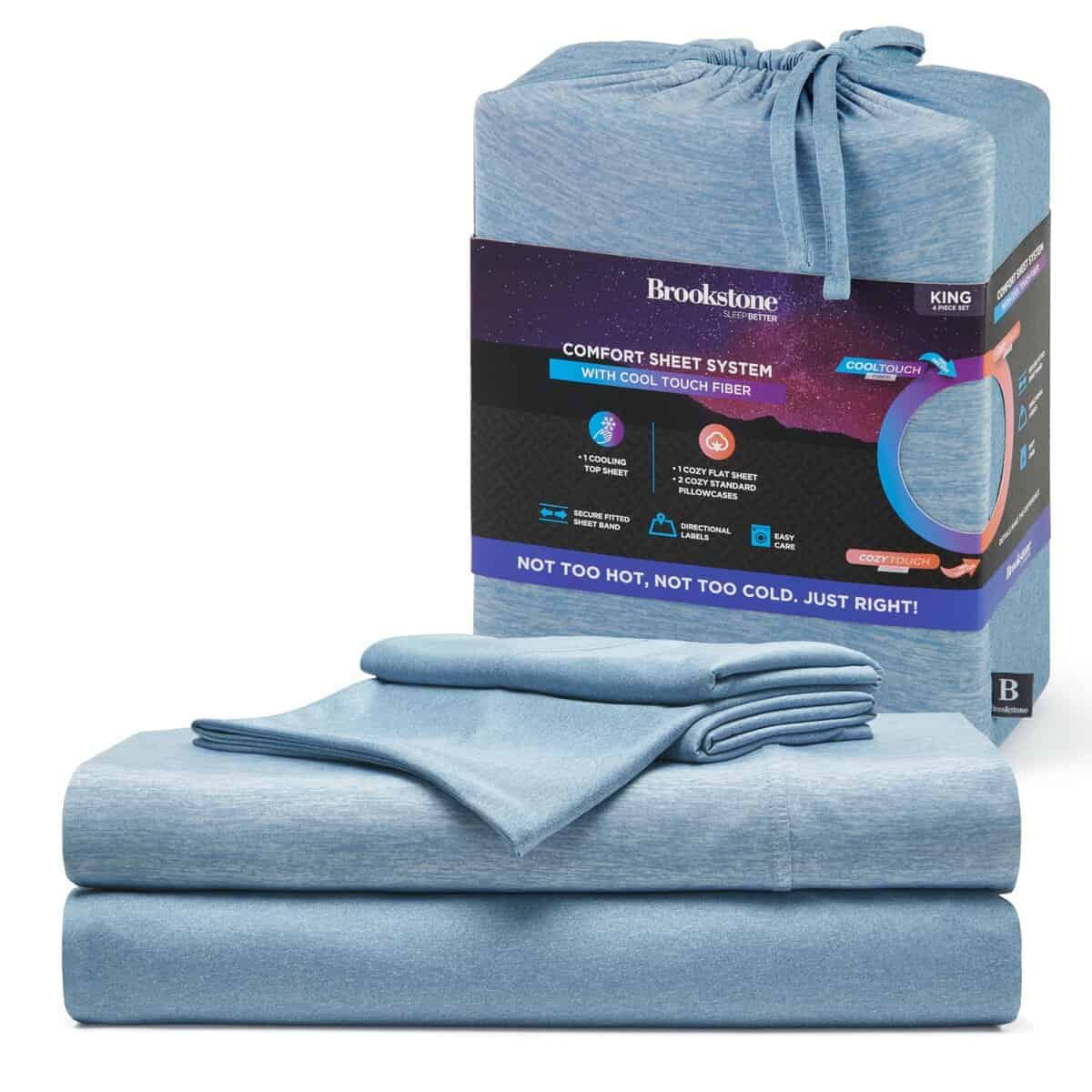 Juego de Sábanas Brookstone Comfort King | Sábanas