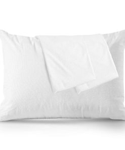 Protector de Almohada de Terry a Prueba de Plumas,