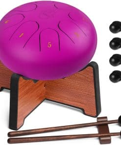 Tambor de Lengua de Acero ZERBEAT 6 Pulgadas, 8 Notas