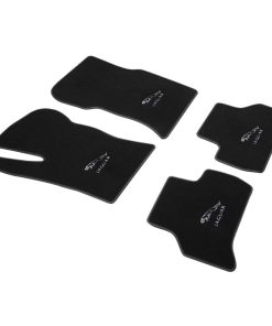 Tapetes de Piso para Automóvil en Negro con Logotipo de