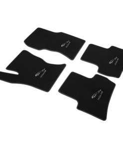 Tapetes Originales para Automóvil en Negro con Logo de