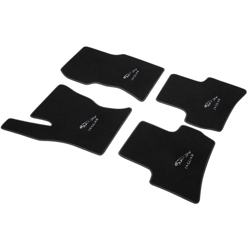 Tapetes Originales para Automóvil en Negro con Logo de