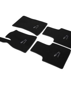 Tapetes para piso de automóvil originales en negro con