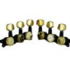 Clavijas de bloqueo para guitarra Guyker (3L -Oro + Negro
