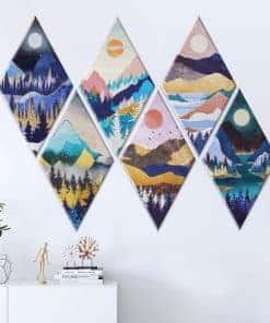 Panel Acústico de Pared Tutmyrea de 6 Piezas con