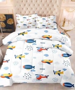 Suncloris Juego de Edredón Infantil de Dibujos Animados