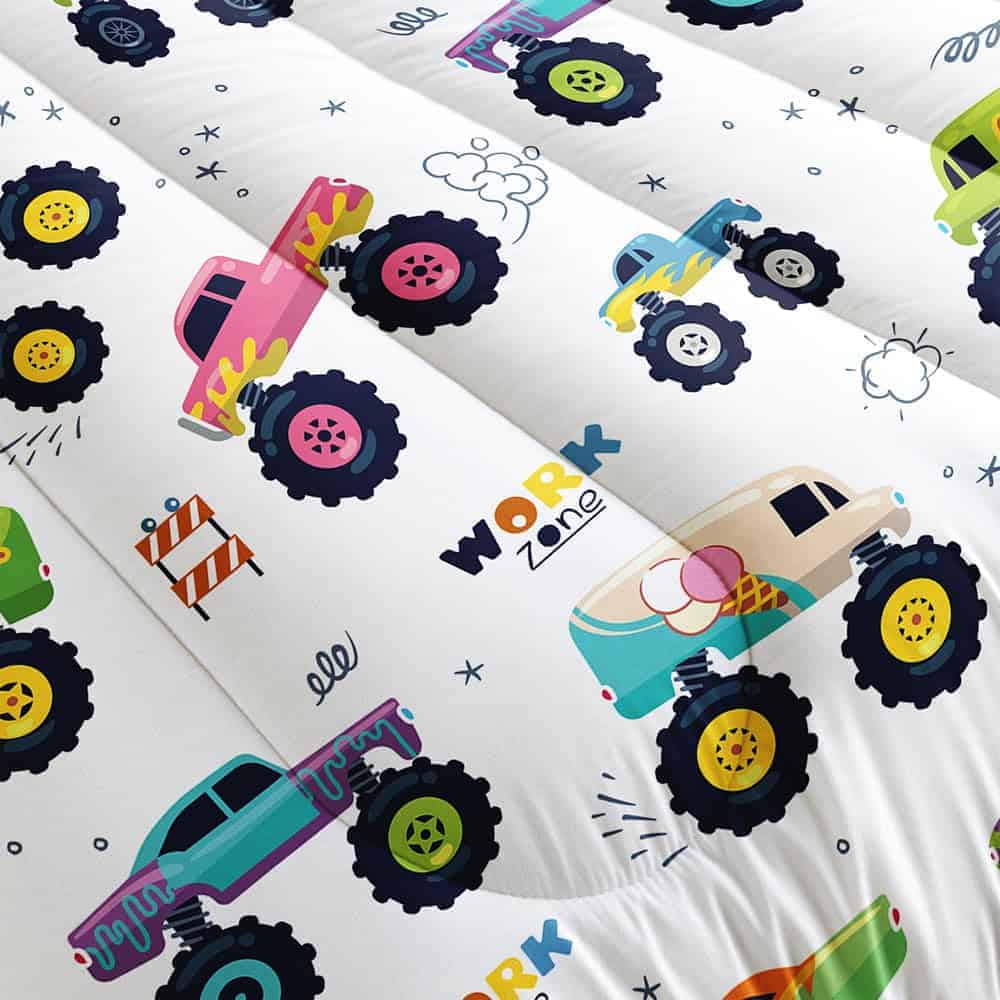 Edredón Suncloris de Camión Monstruo, Conjunto de Ropa de - Imagen 4