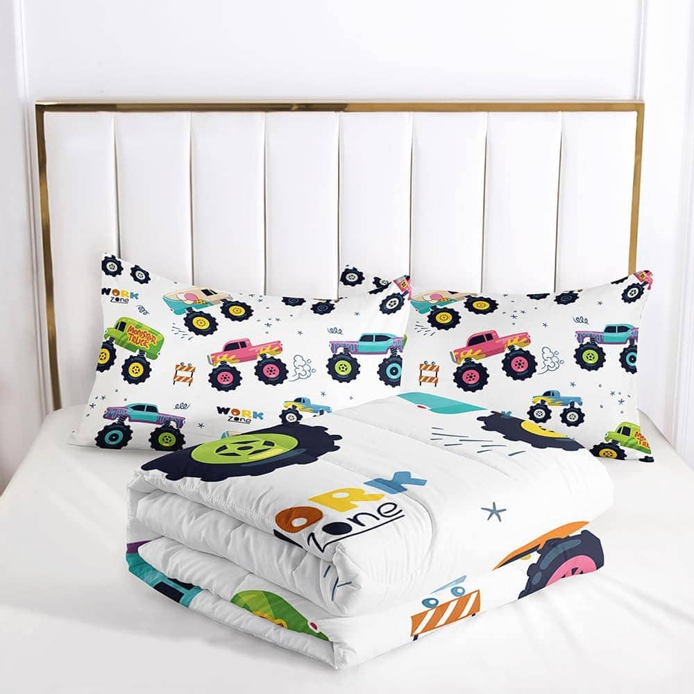 Edredón Suncloris de Camión Monstruo, Conjunto de Ropa de - Imagen 6