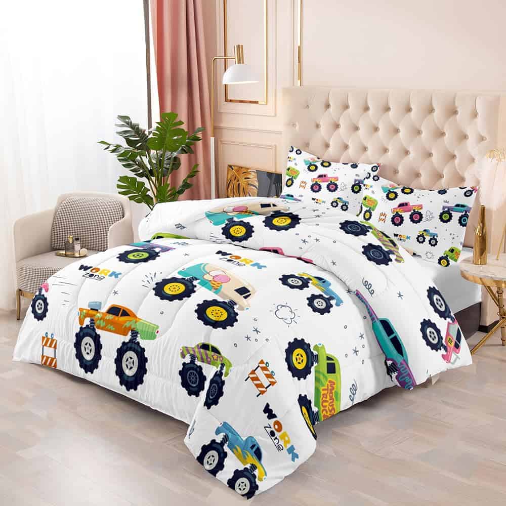 Edredón Suncloris de Camión Monstruo, Conjunto de Ropa de - Imagen 3