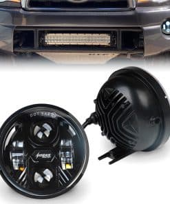 HENGTUAOTO Actualización LED Luces Antiniebla, Conjunto de