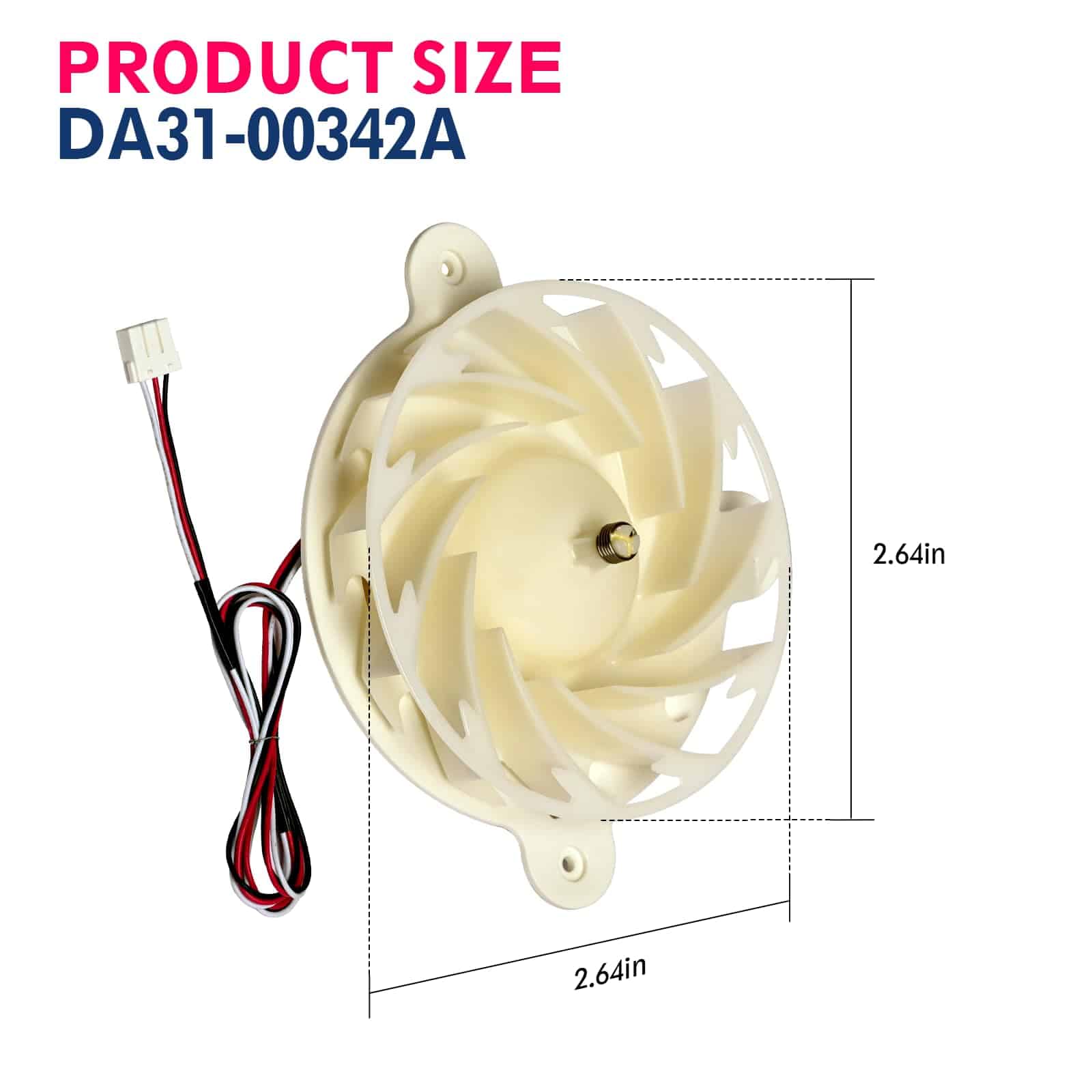 Motor de Ventilador BLDC DA31-00342A (Pieza OEM) para - Imagen 5