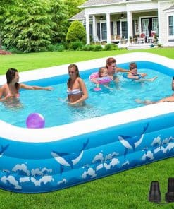 Gran Piscina Inflable para Adultos y Niños, ZEUSFIRE