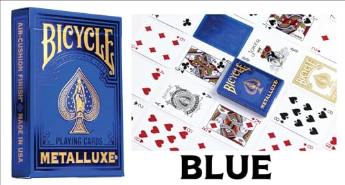 Conjunto de Coleccionista de Naipes Metalluxe Premium de - Imagen 4