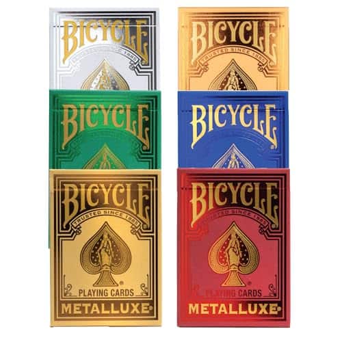 Conjunto de Coleccionista de Naipes Metalluxe Premium de - Imagen 9