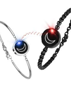Pulseras de Tacto a Larga Distancia INOWL, -Brazalete Luna