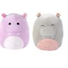 Squishmallows 10" Hannah & Harrison The Hippos - 2 Paquetes