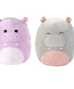 Squishmallows 10" Hannah & Harrison The Hippos - 2 Paquetes