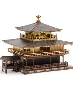 wa-gu-mi Kinkakuji Golden Temple Wooden Architecture 3D