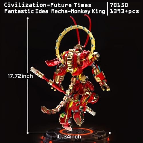Set de Bloques de Construcción JMBricklayer Monkey King - Imagen 6