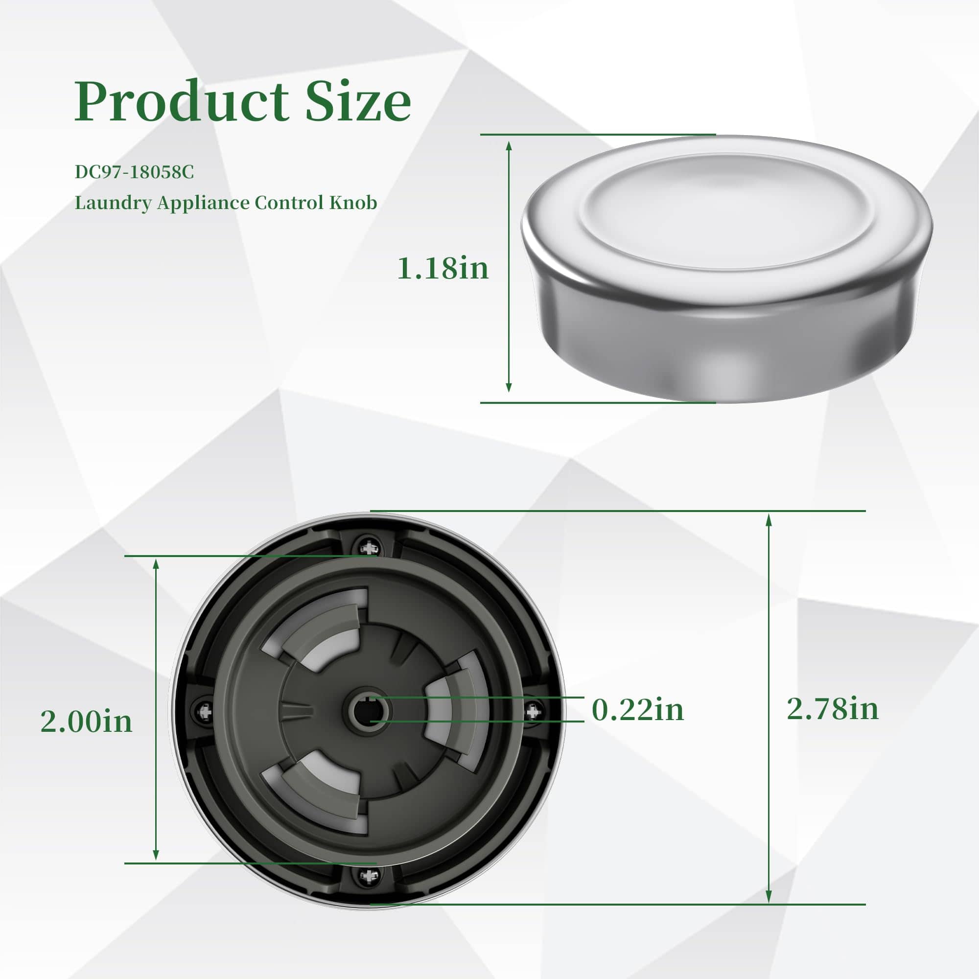 Perilla de control DC97-18058C compatible con - Imagen 3