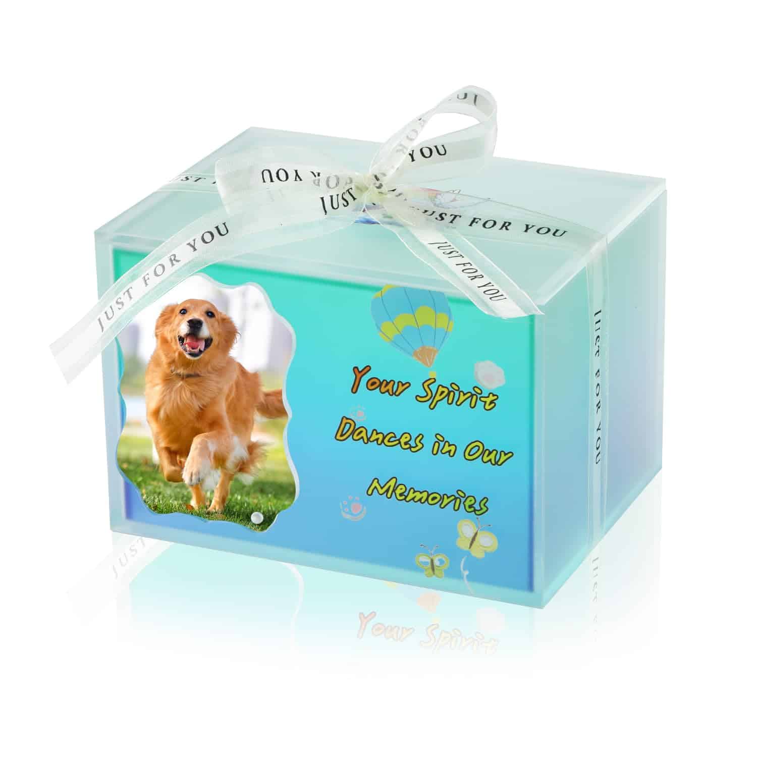 ESHENG Urnas conmemorativas de mascotas para cenizas de