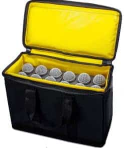 Estuche para micrófonos Loudmouth de 12 ranuras con espuma