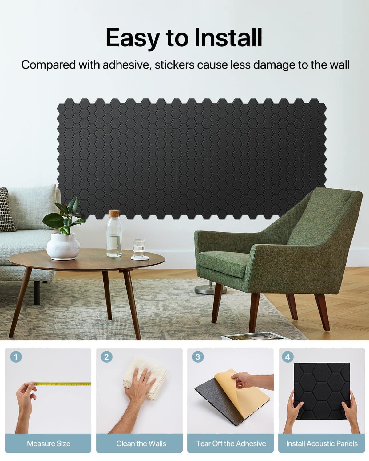 Paneles acústicos Soundsbay absorbentes de sonido, Paneles - Imagen 7