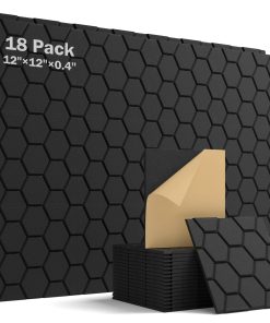 Paneles Acústicos Soundsbay, Paquete de 18 Paneles de