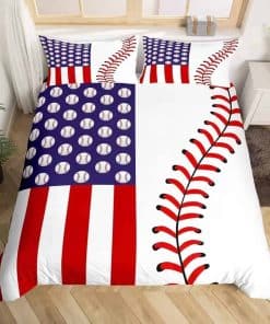 Juego de Funda Nórdica de Béisbol Juegos de Cama Deportes