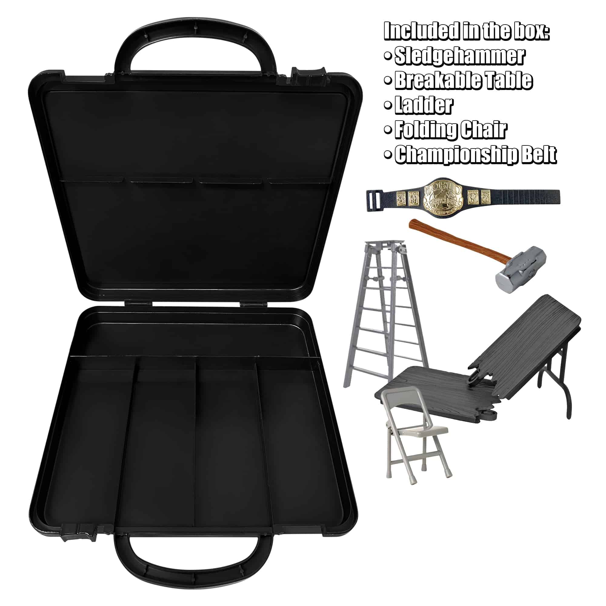 Estuche de transporte de lujo con accesorios para figuras - Imagen 4