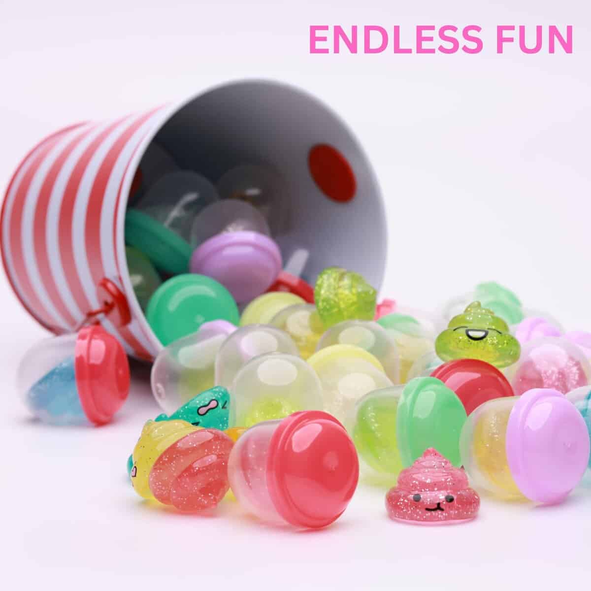 Paquete de 250 Mini Juguetes de Unicornio en Cápsulas - - Imagen 8