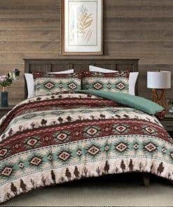 Chezmoi Collection Audun Juego de Funda Nórdica