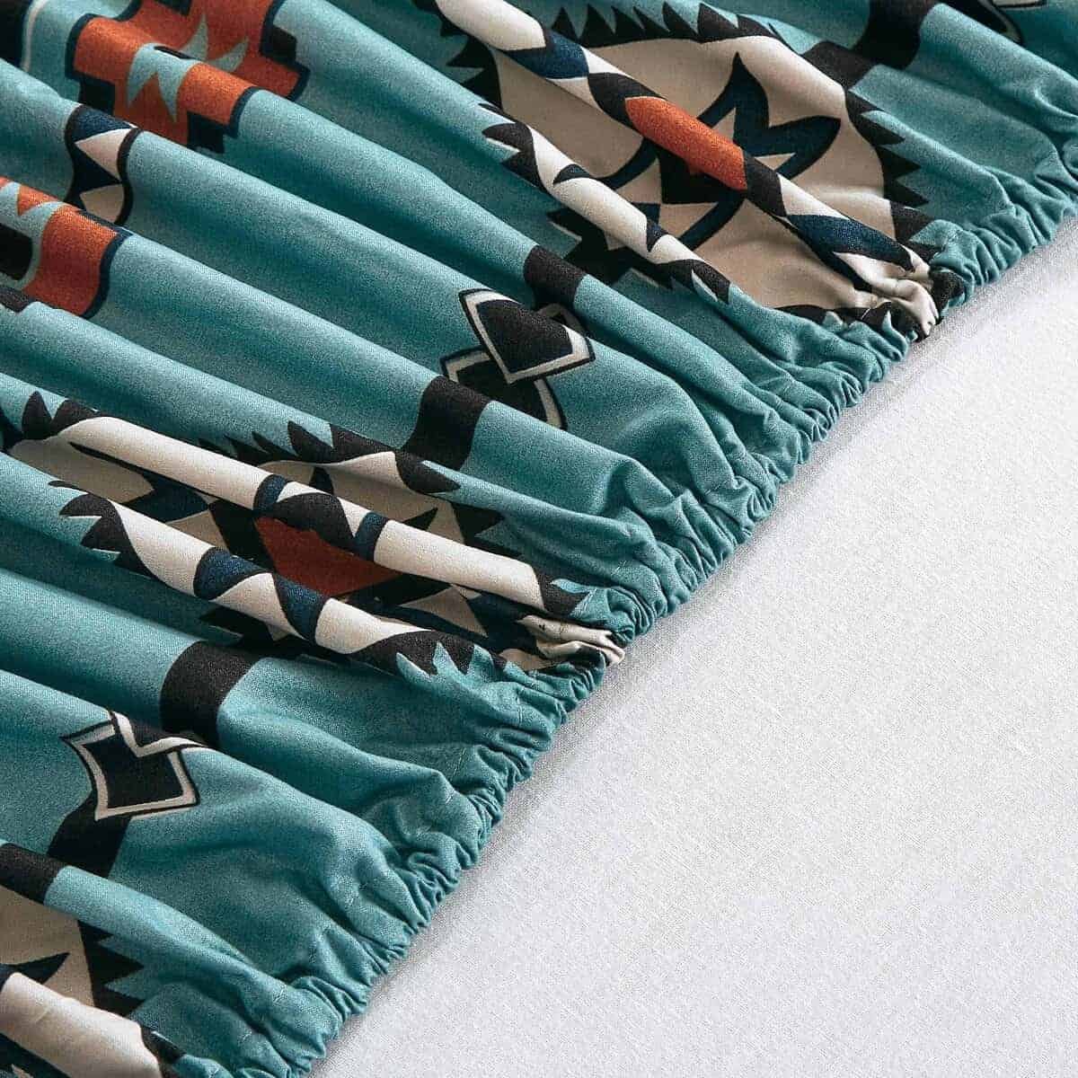 Chezmoi Collection Juego de sábanas de 4 piezas Cowboy - Imagen 8