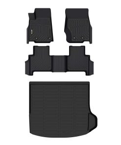 AIPOIL Tapetes para Piso y Forro de Carga -Negro