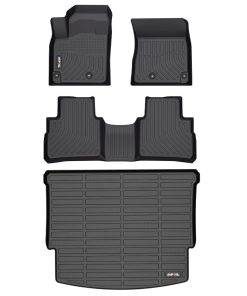 AIPOIL Juego de tapetes y protector de carga para Nissan