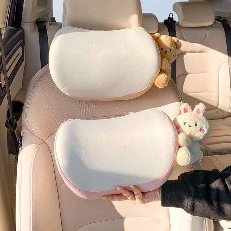 Almohada de apoyo para reposacabezas de auto UINSUE 2