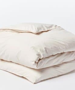 Cobertura de Edredón Coyuchi Organic Crinkled Percale, Sin