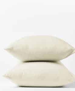 Fundas de Almohada de Percale Arrugado Orgánico Coyuchi,