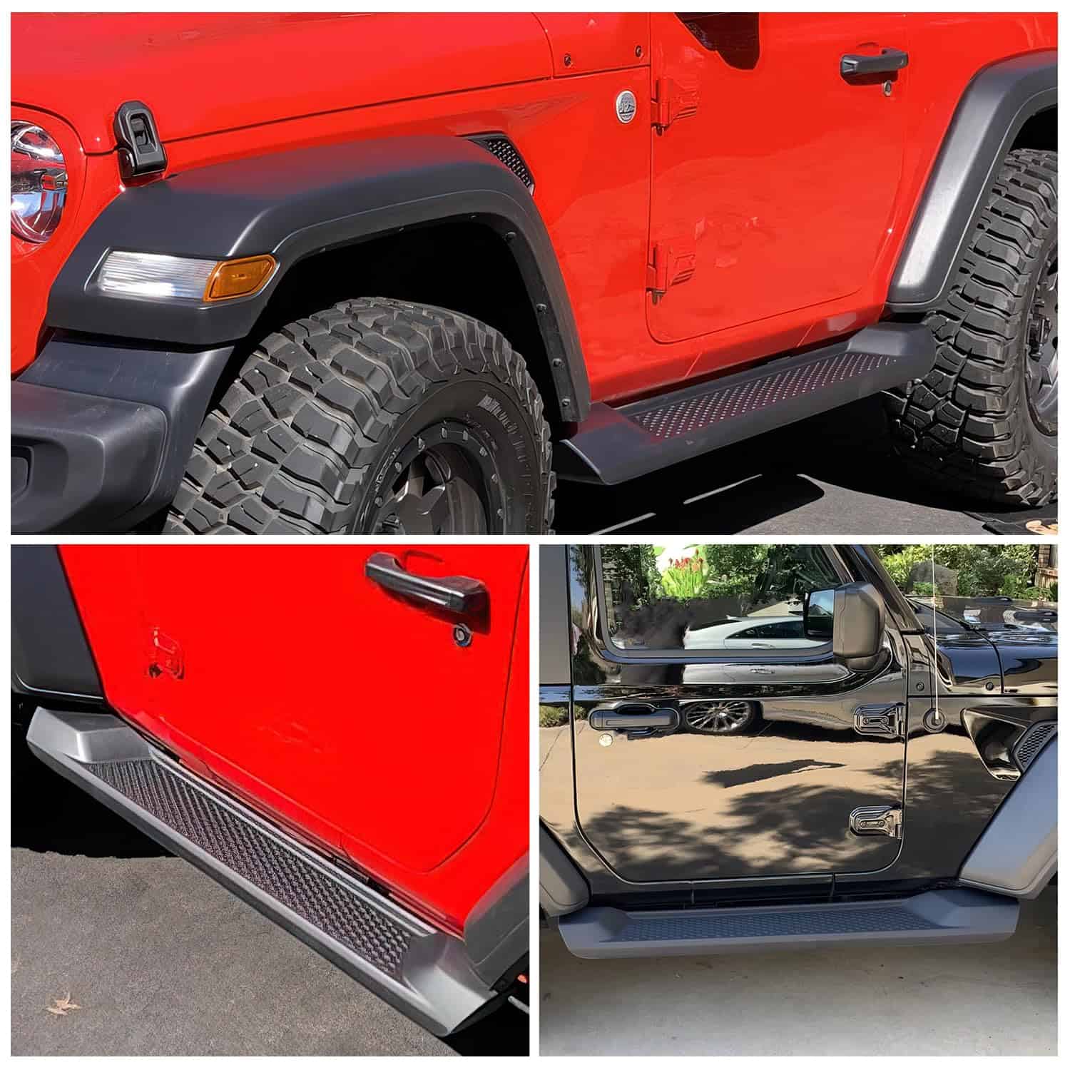Estribos Nilight para Jeep Wrangler JL 2018 2019 2020 2021 - Imagen 9