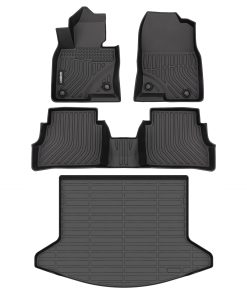 GINOWY - Juego de tapetes para piso y protector de carga