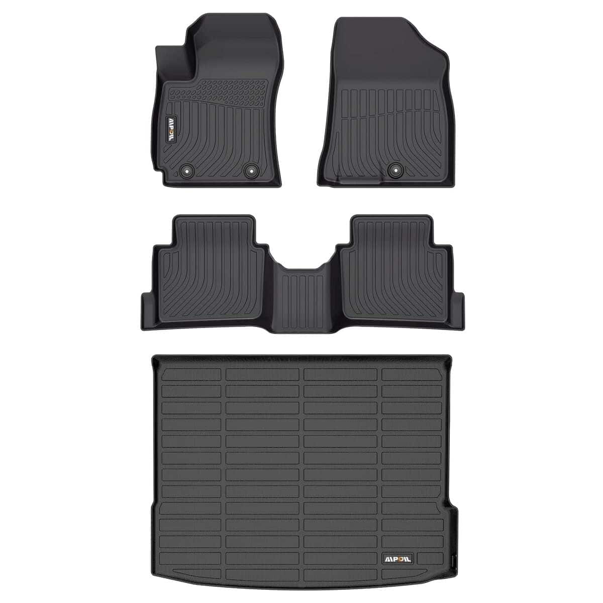 AIPOIL Juego de tapetes para piso y forro de maletero para