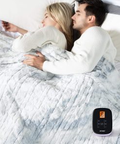 Manta Eléctrica Tamaño Twin WOOMER 77"x 84", Suave Cubierta