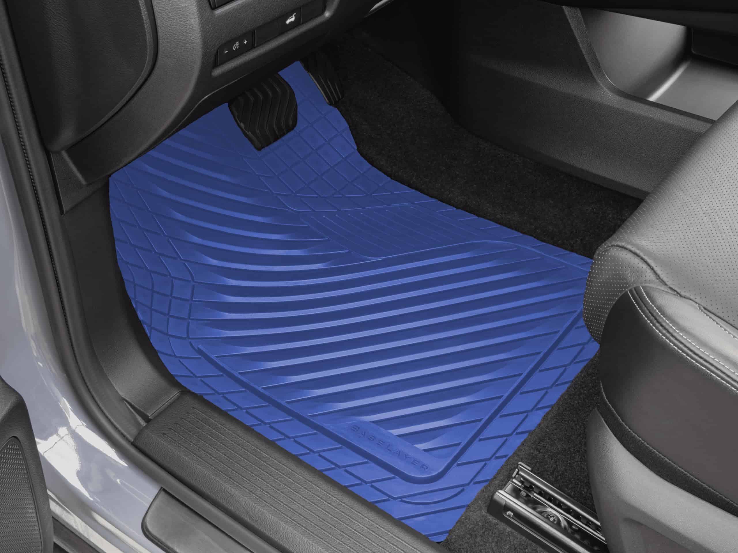 BaseLayer Tapetes de Auto Cortables Color Azul Royal de 4 - Imagen 4