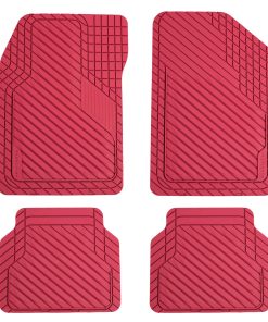 Tapetes universales BaseLayer Cut-to-Fit� Crimson Red de 4