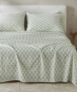 Juego de sábanas Vintage Comfort 100% algodón percal Full |