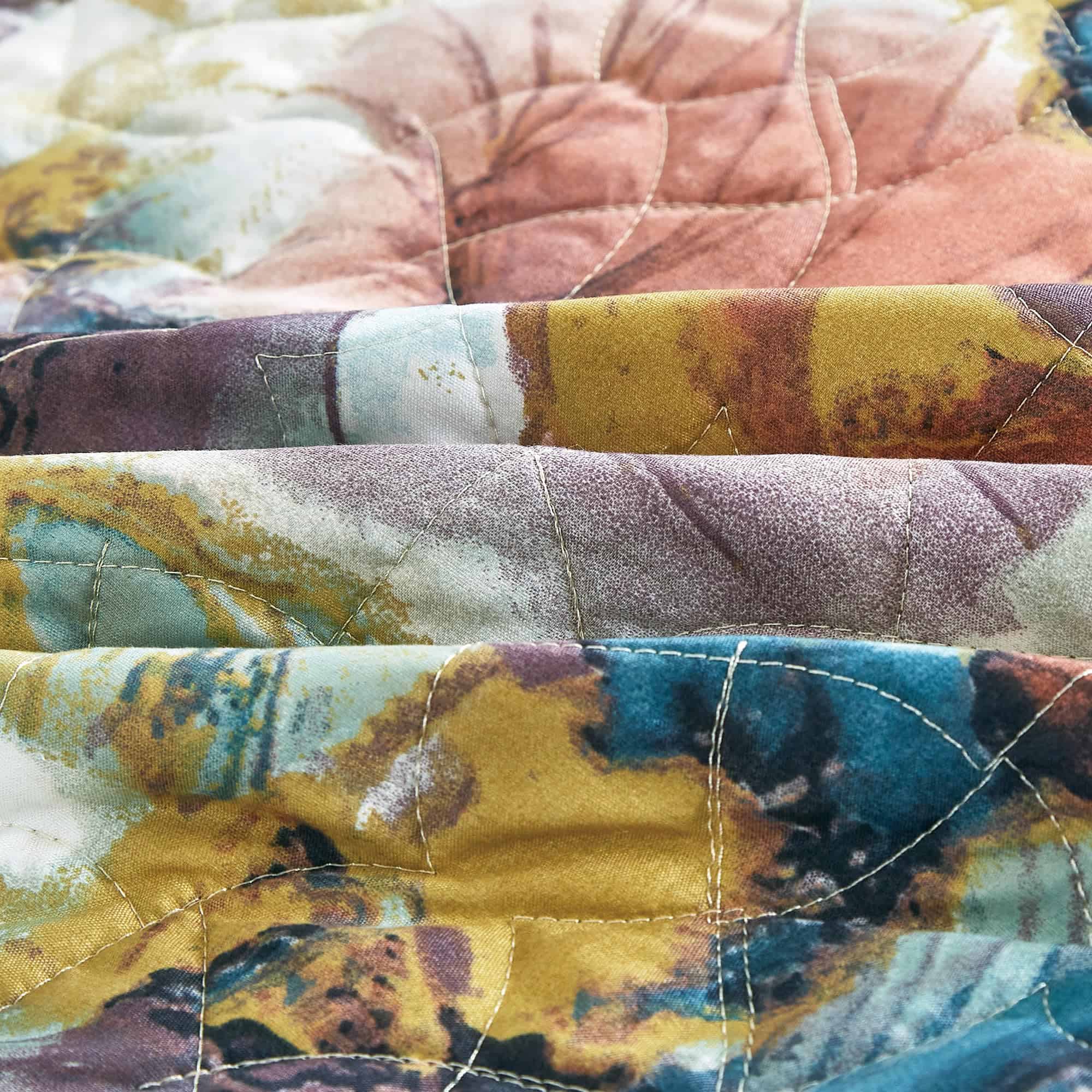 Juego de Colcha Floral Chezmoi Collection Passion de 3 - Imagen 7