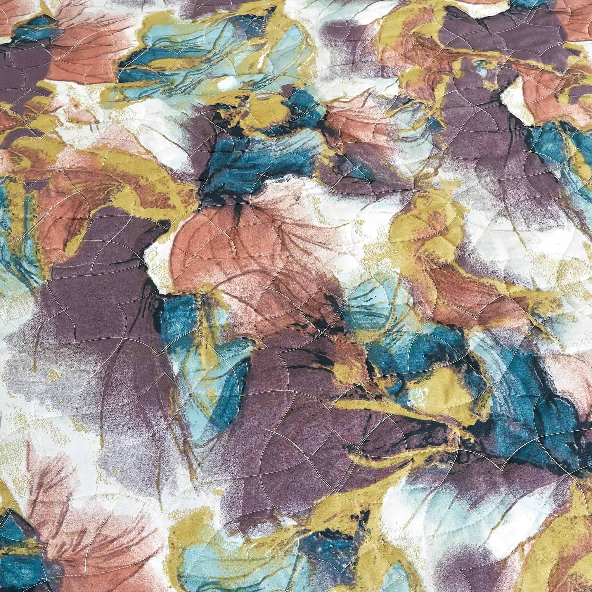 Juego de Colcha Floral Chezmoi Collection Passion de 3 - Imagen 5