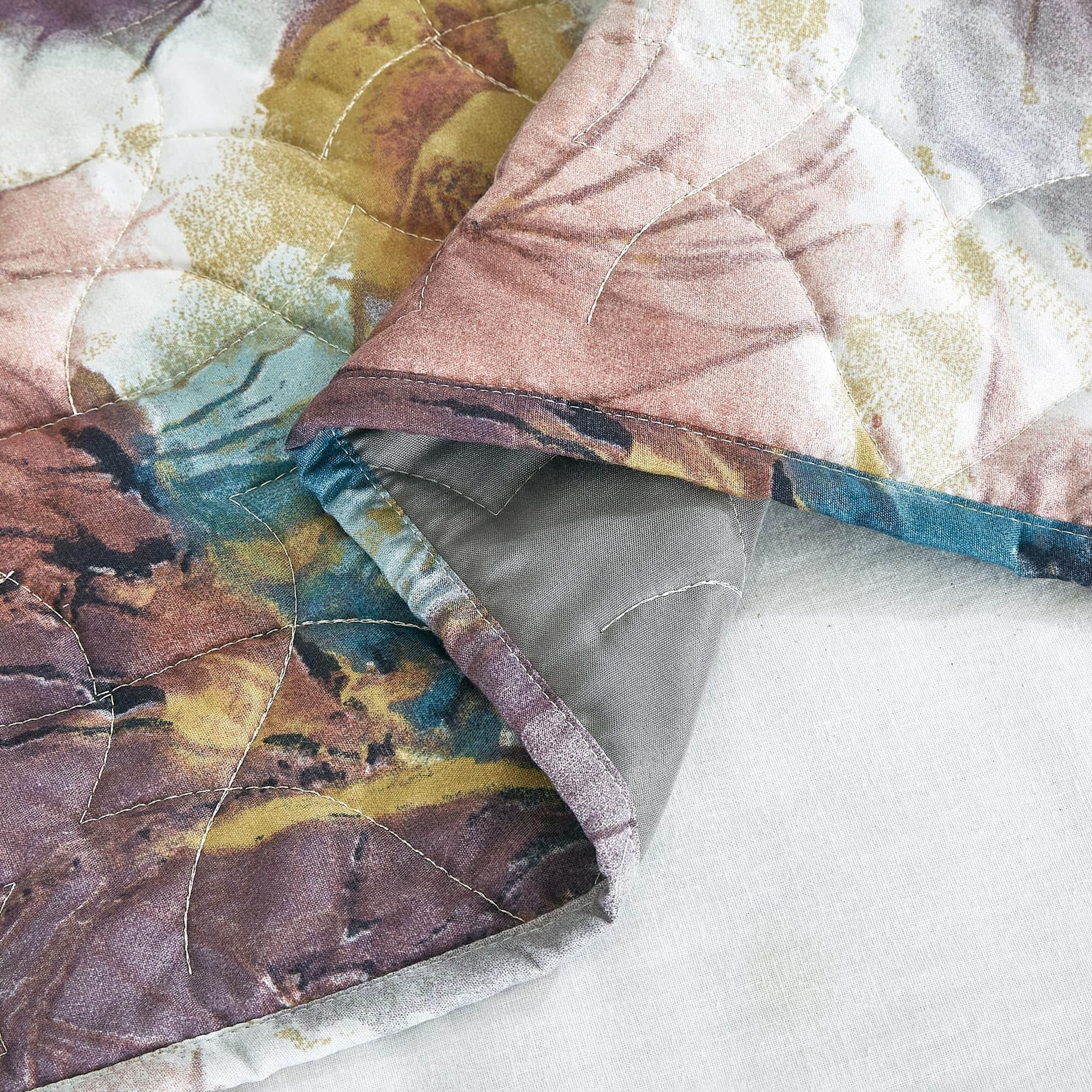 Juego de Colcha Floral Chezmoi Collection Passion de 3 - Imagen 9