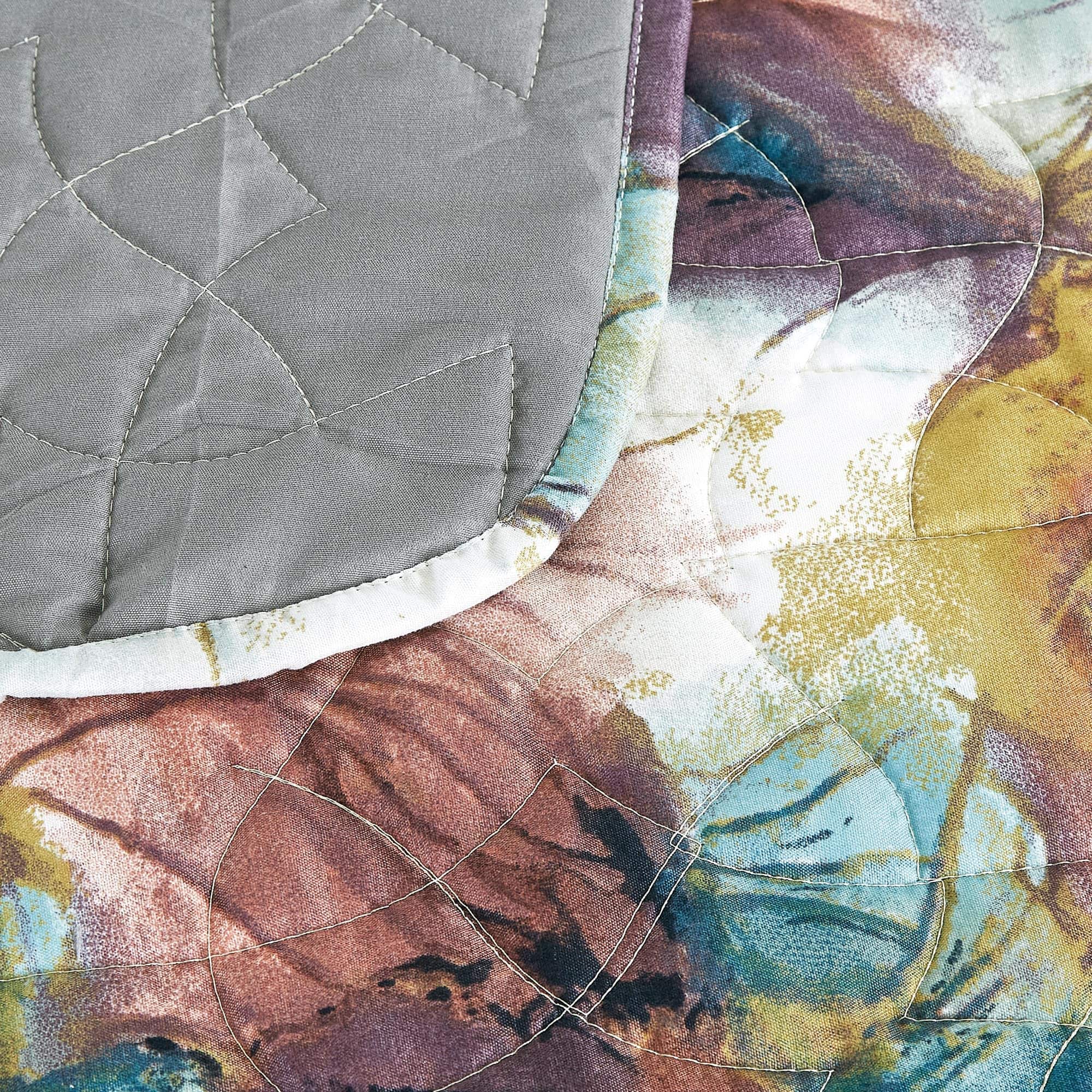 Juego de Colcha Floral Chezmoi Collection Passion de 3 - Imagen 8